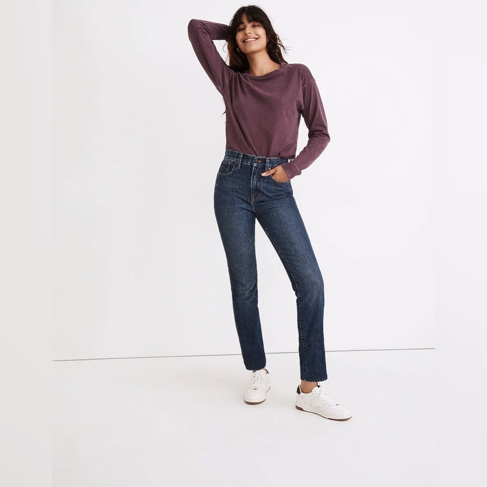Madewell Perfect Vintage Jeans - Retro Stitched Edition -  Diversey Wash